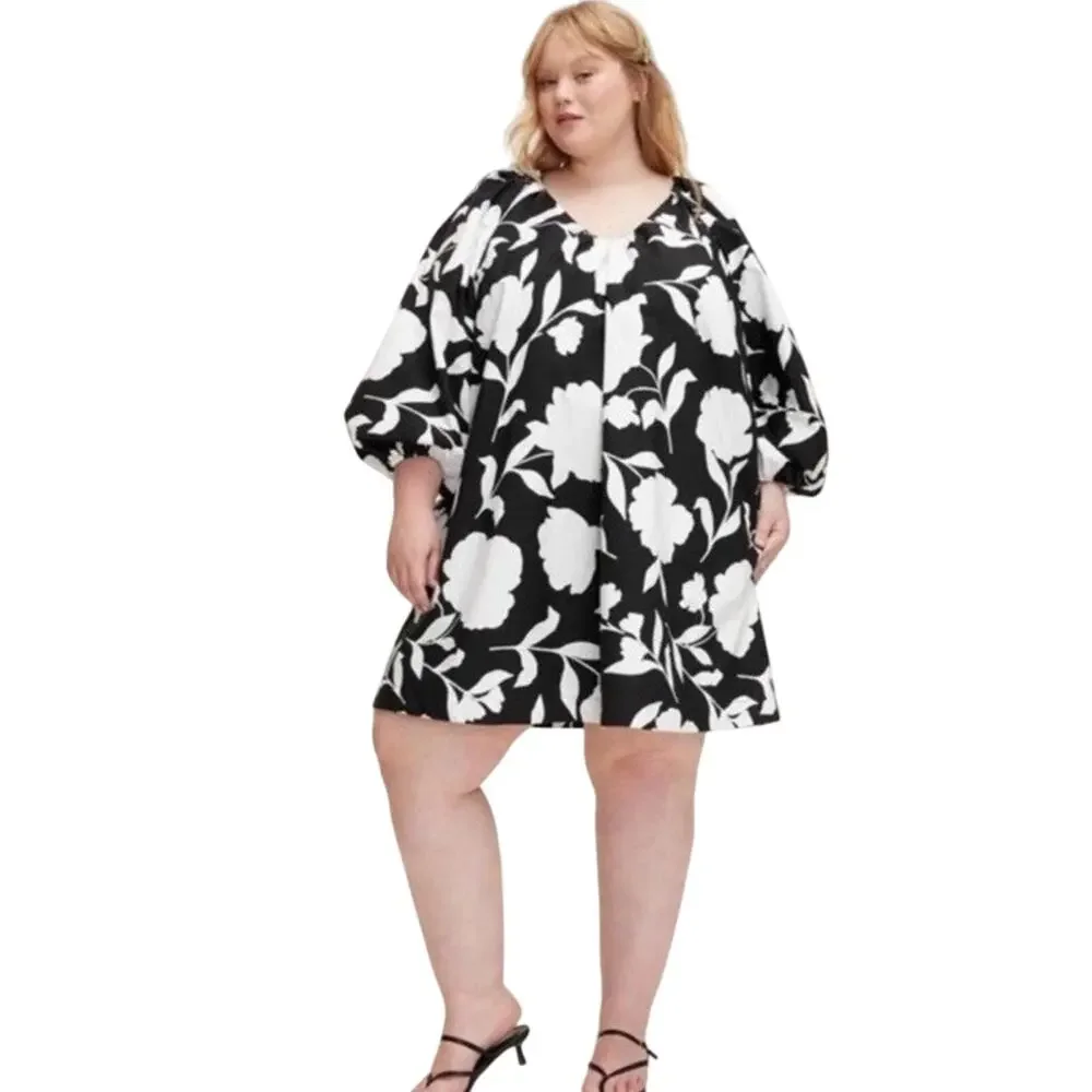 Kate Spade Target SOLDOUT Floral Dress Preppy Cottagecore Beachy Resortvibes 2X - Picture 3 of 4